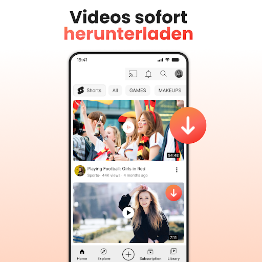 4k Video Downloader and Player Screenshot