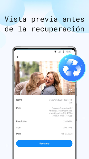 Captura de pantalla de PhotoRescue-Recuperar archivos