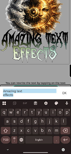xCanvas: Font lettering design screenshot