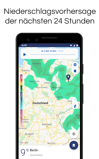 Clime: Regen- und Wetterradar Screenshot
