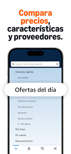 Captura de pantalla de Amazon Business: Compras B2B