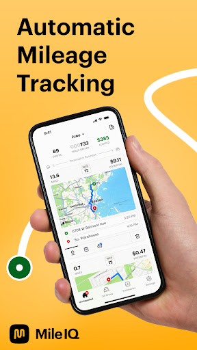 Captura de pantalla de Mileage Tracker & Log - MileIQ