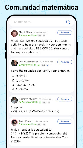 Captura de pantalla de AI Math Scanner- Math Solution