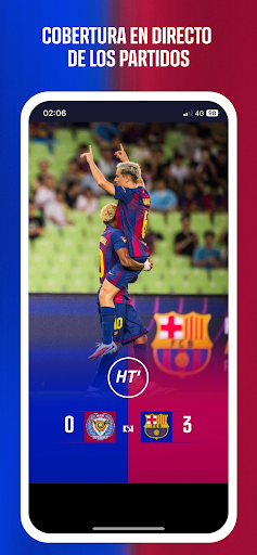 Captura de pantalla de FC Barcelona Official App