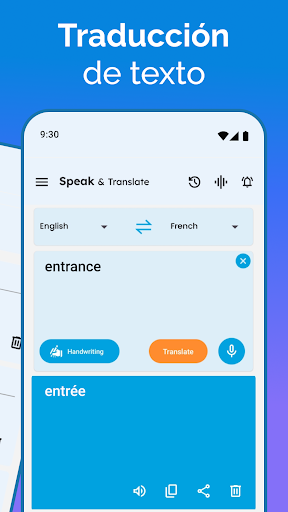Captura de pantalla de Habla y traduce idiomas