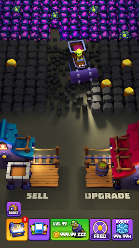 Captura de pantalla de Gold and Goblins: Idle Merger