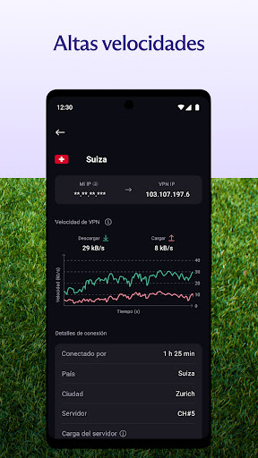 Captura de pantalla de Proton VPN: Rápida y segura