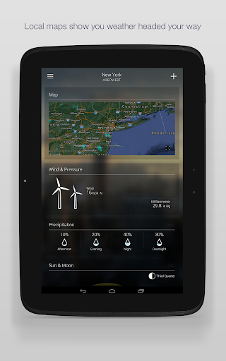 Yahoo Weather: Forecast & Maps screenshot