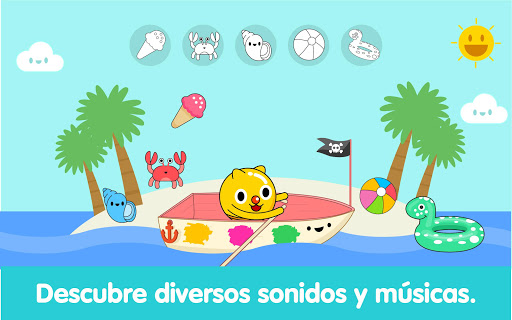 Captura de pantalla de Diversión con piano para niños