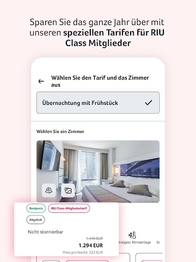 RIU Hotels & Resorts Screenshot