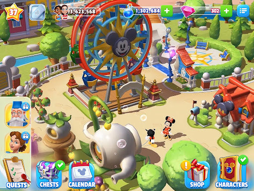 Captura de pantalla de Disney Magic Kingdoms
