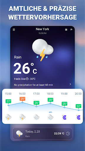 Wetter - Weather live & Widget Screenshot