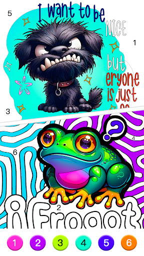Meme Color Pro：Color by Number screenshot