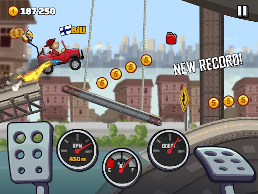 Captura de pantalla de Hill Climb Racing 2