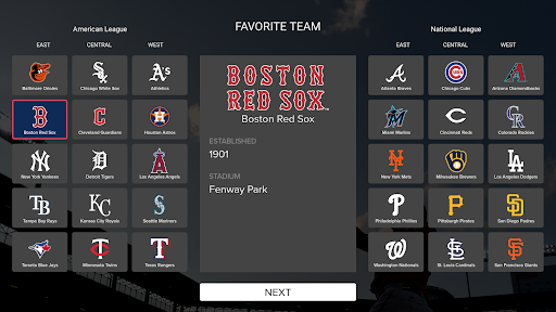 MLB screenshot