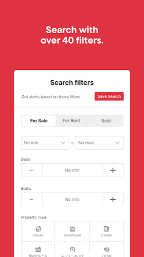 Captura de pantalla de Redfin: Buy, Sell & Rent Homes
