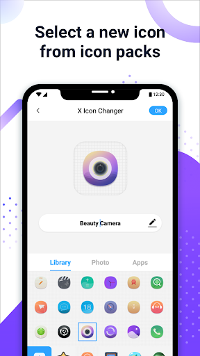Captura de pantalla de X Icon Changer - Change Icons