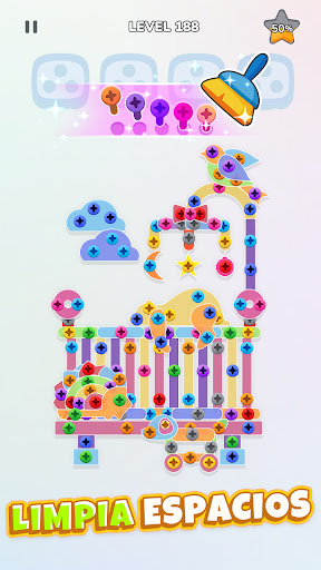 Captura de pantalla de Unscrew Nuts Sort: Pin Puzzle
