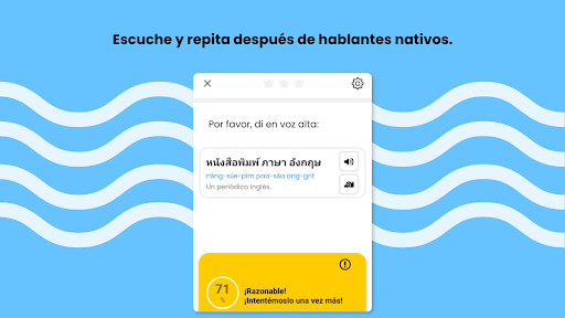 Captura de pantalla de Aprende idiomas con Ling