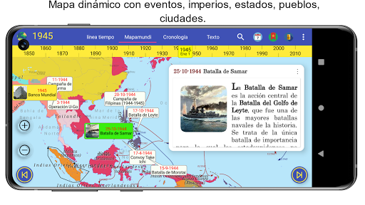 Captura de pantalla de Atlas de Historia Mundial