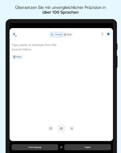 DeepL Übersetzer Screenshot