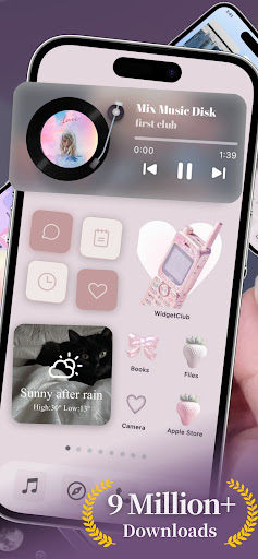 WidgetClub:Widget, Theme, Icon screenshot