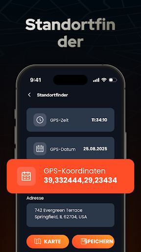 Radar, GPS & Tachometer Screenshot