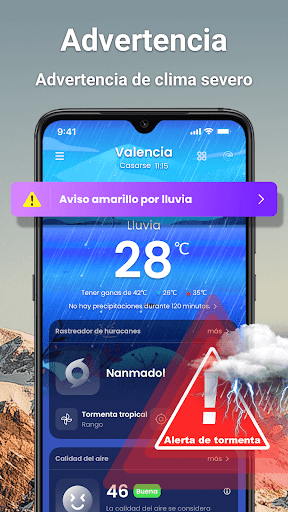 Captura de pantalla de Clima - Weather Forecast