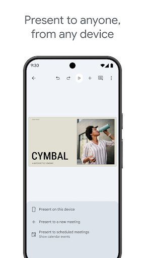 Captura de pantalla de Presentaciones de Google