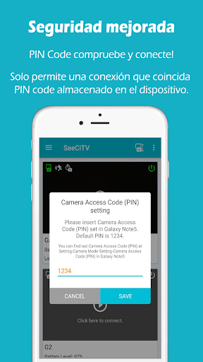 Captura de pantalla de Home Security Camera - SeeCiTV