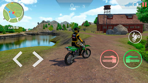 Captura de pantalla de Motorcycle Real Simulator