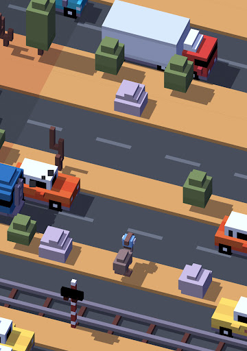 Captura de pantalla de Crossy Road