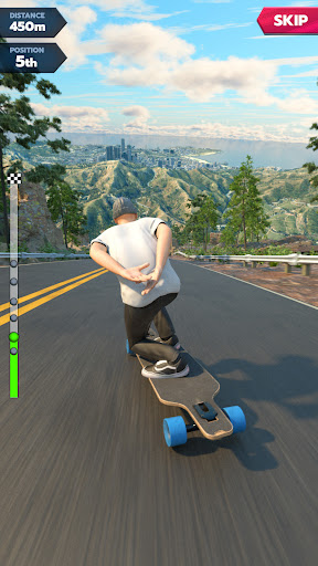 Captura de pantalla de Downhill Race League