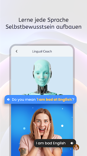 Lingual Coach: Lernen mit KI Screenshot