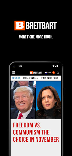 Captura de pantalla de Breitbart