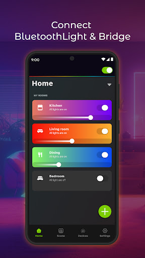Captura de pantalla de Hue Light App Remote Control