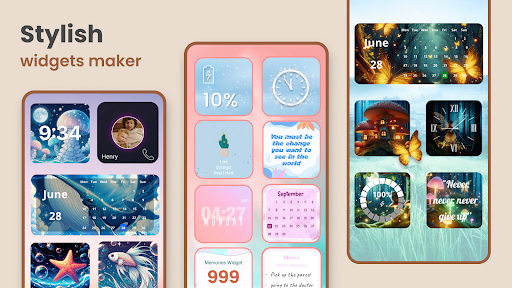 Captura de pantalla de Widgets 2026: Widget y Temas