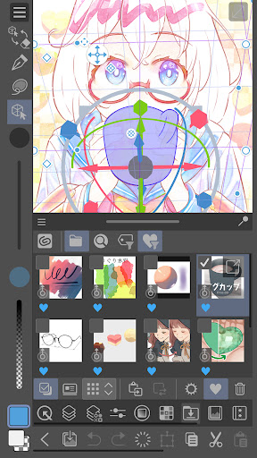 Captura de pantalla de CLIP STUDIO PAINT