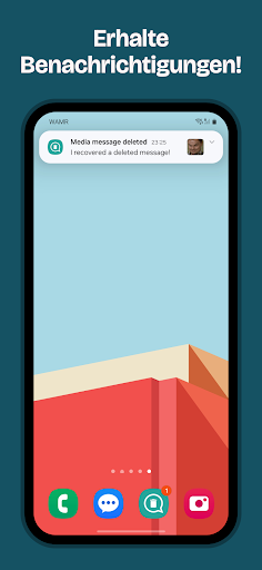 WAMR: gelöschte Nachrichten Screenshot