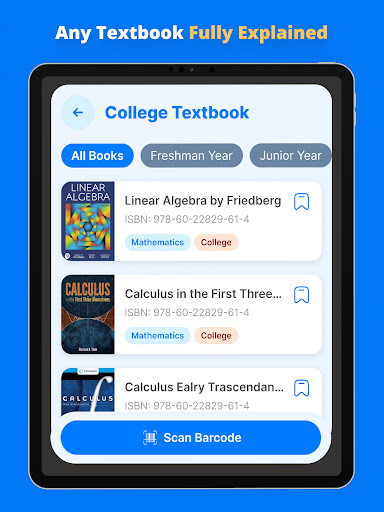 Captura de pantalla de PhotoSolve: AI Homework Helper