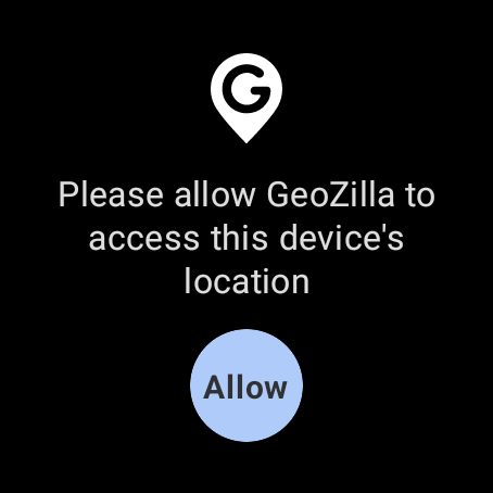 Captura de pantalla de Geozilla GPS Localizador