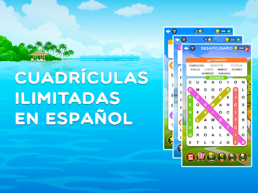 Captura de pantalla de Word Search 2: Sopa de letras