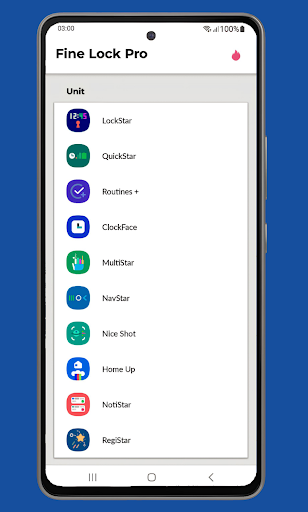 Captura de pantalla de Fine Lock (only for Samsung)
