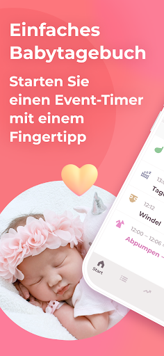 Stillen Tracker & Babytagebuch Screenshot
