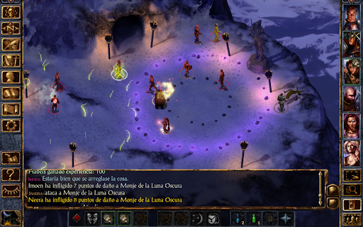 Captura de pantalla de Baldur's Gate Enhanced Edition