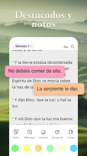Captura de pantalla de Santa Biblia