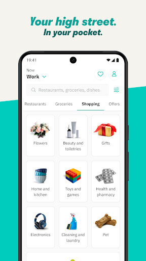 Captura de pantalla de Deliveroo: Food & Shopping
