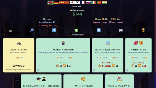 Captura de pantalla de Idle Trillionaire: Money Game