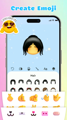 Captura de pantalla de Crear y fusionar emojis