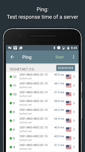 Captura de pantalla de Network Analyzer Pro